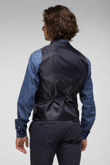 QUINTESSENCE GILET T402BLU