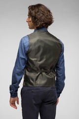 QUINTESSENCE GILET T402VERDE