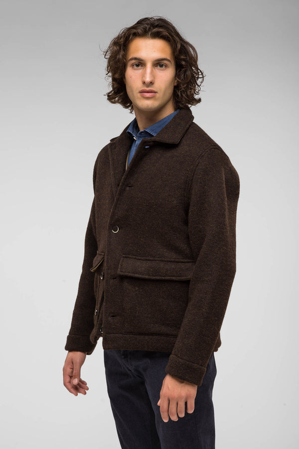 QUINTESSENCE JACKET L/CMARRONE