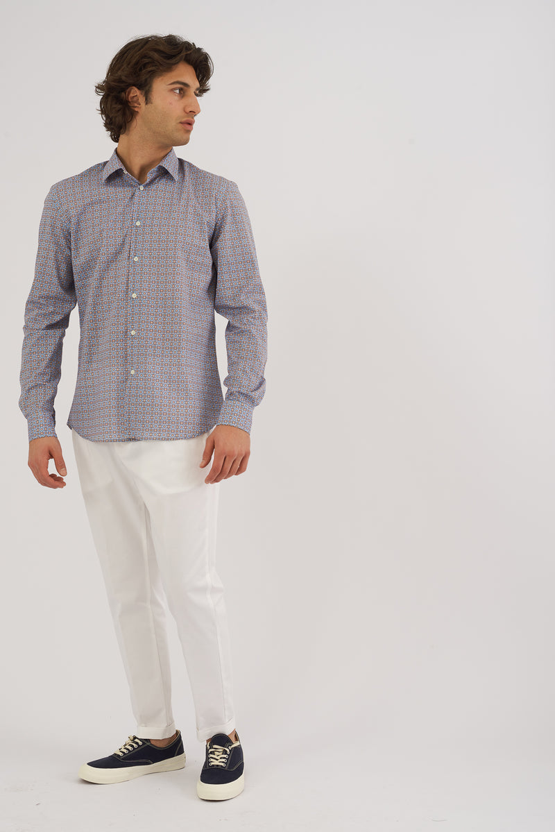 Camicia San Miniato – Fantasia Geometrica
